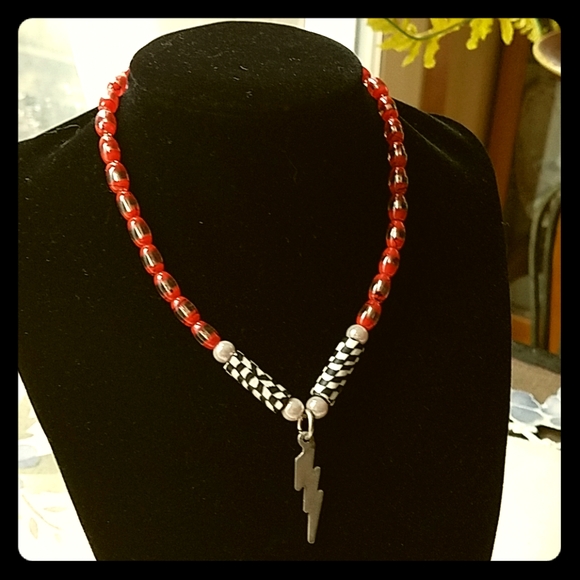 90s lightning bolt choker - Picture 1 of 8